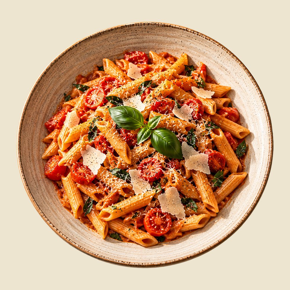 Pasta im Olive